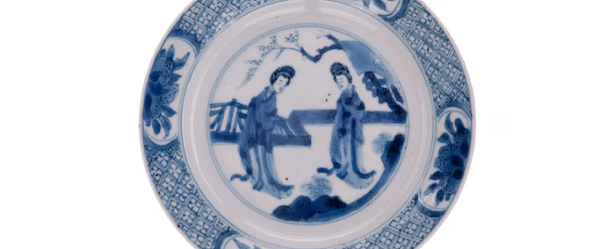 Assiette, Chine, vers 1700